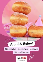Weitere Geschäfte Prospekt von Rezepte Westhausen Rezepte Prospekt: "Fasching Rezepte", 1 Seite, 02.02.2026 - 18.02.2026