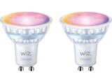 GU10 Tunable White & Color 60W Glas Zweierpack Smarte LED Kalt-Warmweiß und Farbe im MediaMarkt Saturn Prospekt GU10 Tunable White & Color 60W Glas Zweierpack Smarte LED Kalt-Warmweiß und Farbe von WIZ im aktuellen MediaMarkt Saturn Prospekt für 17,49 €