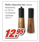 Pfeffer-/Salzmühle Set Lifestyle Angebote bei Möbel AS Heidelberg für 12,95 €
