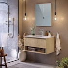 Ensemble meuble sous-vasque(r) Cremona l. 80 cm + plan vasque + miroir - Castorama à Brest Ensemble meuble sous-vasque(r) Cremona l. 80 cm + plan vasque + miroir en promo chez Castorama Brest à 149,00 €