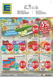 EDEKA Prospekt für Hünxe: "Aktuelle Angebote", 24 Seiten, 08.09.2025 - 13.09.2025