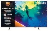 Téléviseur LED 4K PHILIPS 55" - PHILIPS en promo chez Hyper U Lens à 379,00 €