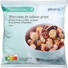 Morceaux de calmar géant à l'huile d'olive (7,8%), au basilic et au piment d'Espelette - Picard en promo chez Picard Morceaux de calmar géant à l'huile d'olive (7,8%), au basilic et au piment d'Espelette - Picard dans le catalogue Picard