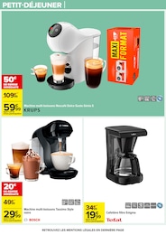 Offre Cafetière Filtre dans le catalogue Carrefour du moment à la page 18