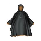 Poncho de pluie réfléchissant pour vélo et trottinette CASR Noir - Casr en promo chez Feu Vert Saint-Cloud à 35,99 €