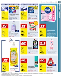 Prix et réduction Liquide Vaisselle dans le prospectus Carrefour en cours Offre Liquide Vaisselle dans le catalogue Carrefour du moment à la page 51