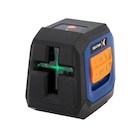 Niveau laser à croix et aplomb vert DEXTER - DEXTER en promo chez Leroy Merlin Niveau laser à croix et aplomb vert DEXTER - DEXTER dans le catalogue Leroy Merlin