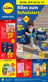 Schulranzen im aktuellen Lidl Prospekt (Siegen (Universitätsstadt)) Schulranzen im Lidl Prospekt "LIDL LOHNT SICH" mit 67 Seiten (Siegen (Universitätsstadt))