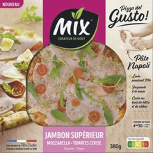 Spar Paris - Pizza del gusto! jambon supérieur mozzarella-tomates cerise Promo Pizza del gusto! jambon supérieur mozzarella-tomates cerise dans le catalogue Spar "Le royaume des marques Spar ici !" à Paris