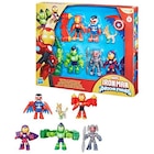 Pack 6 Figurines Hasbro Marvel Iron Man and his Awesome Friends Pack Avengers en armure - HASBRO dans le catalogue Fnac