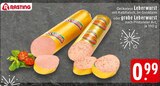 Delikatess Leberwurst Angebote von Rasting bei EDEKA Hamm für 0,99 €