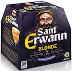 Pack de 6 Bières Blonde - Sant Erwann en promo à 2,23 € chez Intermarché Super Pack de 6 Bières Blonde - Sant Erwann dans le catalogue Intermarché Super