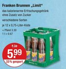 Limit im V-Markt Prospekt Limit von Franken Brunnen im aktuellen V-Markt Prospekt für 5,99 €