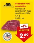Roastbeef vom Jungbullen Angebote von Gut Ponholz bei Netto Marken-Discount Erkelenz für 2,69 €