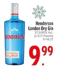 London Dry Gin von Henderson im aktuellen EDEKA Prospekt für 9,99 €