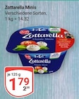 Minis im Angebot bei GLOBUS in Erlangen Minis Angebote von Zottarella bei GLOBUS Erlangen für 1,79 €