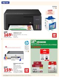Prix et réduction Cartouche Imprimante dans le prospectus Auchan Hypermarché en cours Offre Cartouche Imprimante dans le catalogue Auchan Hypermarché du moment à la page 8