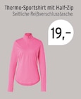 Thermo-Sportshirt mit Half-Zip im aktuellen E center Prospekt