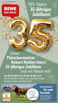 Aktueller REWE Prospekt "Dein Markt" Seite 1 von 34 Seiten für Norderstedt