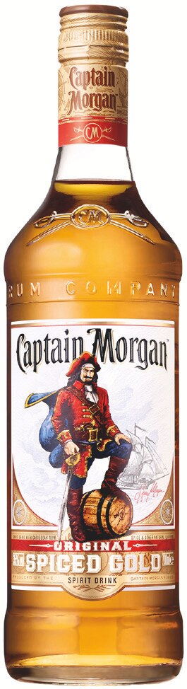 CAPTAIN MORGAN Original spiced gold