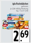 Iglo im E xpress Prospekt Fischstäbchen von iglo im aktuellen E xpress Prospekt für 2,69 €