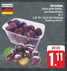 Zwetschgen Angebot in Wildenfels Zwetschgen im aktuellen Prospekt bei nah und gut in Wildenfels
