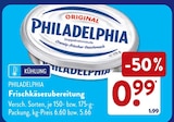 Frischkäsezubereitung im ALDI SÜD Prospekt Frischkäsezubereitung von Philadelphia im aktuellen ALDI SÜD Prospekt für 0,99 €