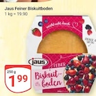Feiner Biskuitboden im aktuellen Prospekt bei GLOBUS in Mönchenholzhausen