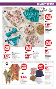 Promo Polo Homme dans le catalogue Hyper U du moment à la page 39