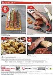 Offre Saucisse sèche dans le catalogue Casino Supermarchés du moment à la page 2