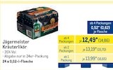 Kräuterlikör Angebote von Jägermeister bei METRO Frechen für 14,86 €