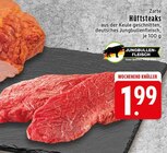 Aktuelles Zarte Hüftsteaks Angebot bei EDEKA in Krefeld ab 1,99 €