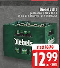 Alt im Angebot bei EDEKA in Kempen Alt Angebote von Diebels bei EDEKA Kempen für 12,99 €