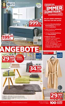 Badmöbel im Segmüller Prospekt "Highlight Angebote" mit 40 Seiten (Leverkusen)