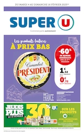 Prospectus Super U à Éragny, "Super U", 24 pages de promos valables du 04/02/2025 au 16/02/2025