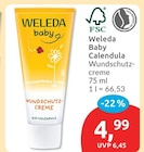 Baby Calendula Wundschutzcreme von Weleda für 4,99 € bei budni im Angebot Baby Calendula Wundschutzcreme von Weleda im aktuellen budni Prospekt