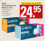 Filterkartusche Maxtra Pro Angebote von Brita bei WEZ Löhne für 24,95 €