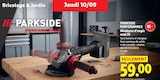 Meuleuse d’angle sans fil - PARKSIDE PERFORMANCE dans le catalogue Lidl