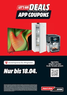 Aktueller MediaMarkt Saturn Prospekt für Reitzenhain und Ungebung, Seiten zum blättern MediaMarkt Saturn Prospekt LET'S GO! DEALS mit Seiten in Reitzenhain und Umgebung