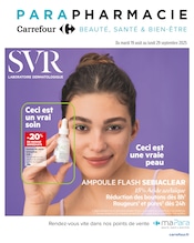 Catalogue Supermarchés Carrefour en cours à Sarrians et alentours, "PARAPHARMACIE", 20 pages, 19/08/2025 - 29/09/2025