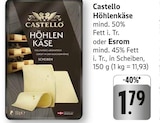 Höhlenkäse bei EDEKA im Riederich Prospekt für 1,79 €