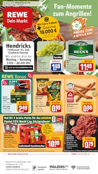 REWE Prospekt der Woche "Dein Markt" Seite 1, 08.06.2026 bis 13.06.2026 für Bottrop Aktueller REWE Prospekt "Dein Markt" Seite 1 von 31 Seiten für Bottrop
