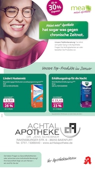 mea - meine apotheke Prospekt Unsere Januar-Angebote mit 4 Seiten