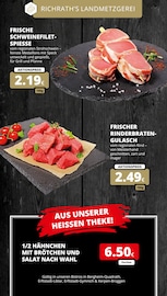 Rindfleisch im REWE Prospekt in Hürth Aktueller REWE Prospekt mit Rindfleisch, "Dein Markt", Seite 14