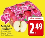 Aktuelle Äpfel Angebote bei EDEKA in Regensburg Aktuelles Tafeläpfel "Pink Lady" Angebot bei EDEKA in Regensburg ab 2,49 €