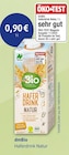 Haferdrink Natur von dmBio für 0,90 € bei dm-drogerie markt im Angebot Haferdrink Natur von dmBio im aktuellen dm-drogerie markt Prospekt