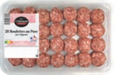 28 BOULETTES AU PORC AUX OIGNONS - ST-CLÉMENT LE BOUCHER dans le catalogue Aldi