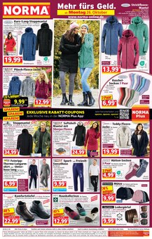 Schuhe im aktuellen Norma Prospekt (Mannheim) Schuhe im Norma Prospekt "Mehr fĂĽrs Geld" mit 27 Seiten (Mannheim)
