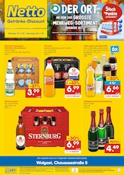 Netto Marken-Discount Discounter Prospekt der aktuellen Woche mit 6 Seiten, gültig von 03.11.2025 bis 08.11.2025, in Wolgast und Umgebung Aktueller Netto Marken-Discount Discounter Prospekt in Wolgast und Umgebung, "DER ORT, AN DEM DU IMMER AUSGEZEICHNETE PREISE FINDEST." mit 6 Seiten, 03.11.2025 - 08.11.2025