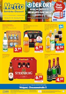 Aktueller Netto Marken-Discount Prospekt (Trassenheide, 6 Seiten zum blättern Netto Marken-Discount Prospekt DER ORT, AN DEM DU IMMER AUSGEZEICHNETE PREISE FINDEST. mit 6 Seiten